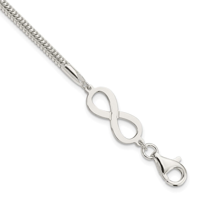 Sterling Silver Bracelets Style QG3814 - Classique Jewelry Inc.