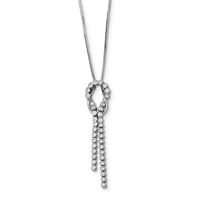 Sterling Silver Chain Necklaces Style QG3898 - Classique Jewelry Inc.