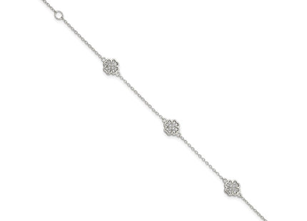 Sterling Silver Bracelets Style QG3910 - Classique Jewelry Inc.