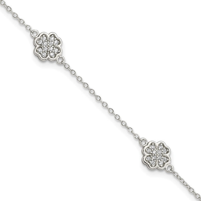 Sterling Silver Bracelets Style QG3910 - Classique Jewelry Inc.