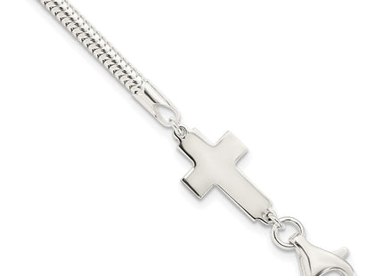 Sterling Silver Bracelets Style QG3916 - Classique Jewelry Inc.