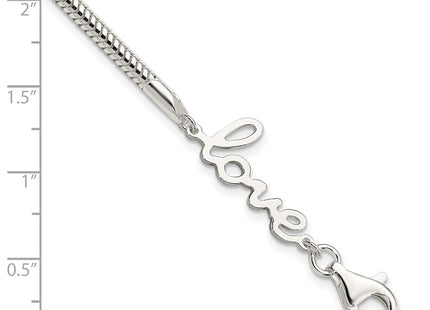 Sterling Silver Bracelets Style QG3957 - Classique Jewelry Inc.