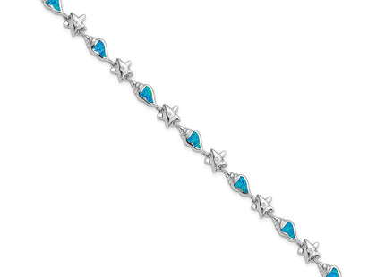 Sterling Silver Bracelets Style QG3987 - Classique Jewelry Inc.
