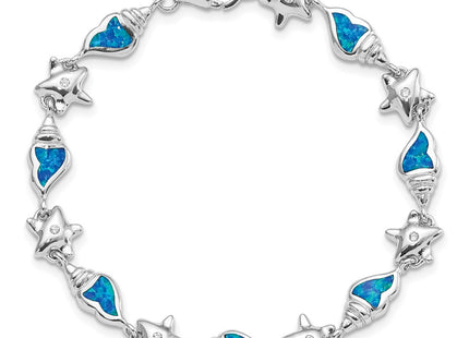 Sterling Silver Bracelets Style QG3987 - Classique Jewelry Inc.