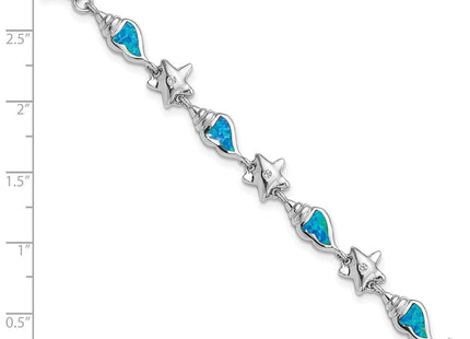Sterling Silver Bracelets Style QG3987 - Classique Jewelry Inc.