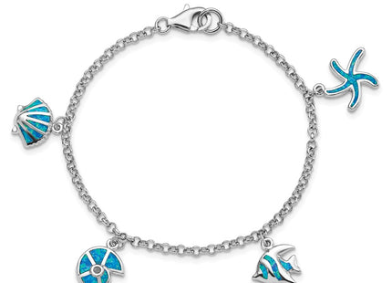 Sterling Silver Bracelets Style QG3989 - Classique Jewelry Inc.