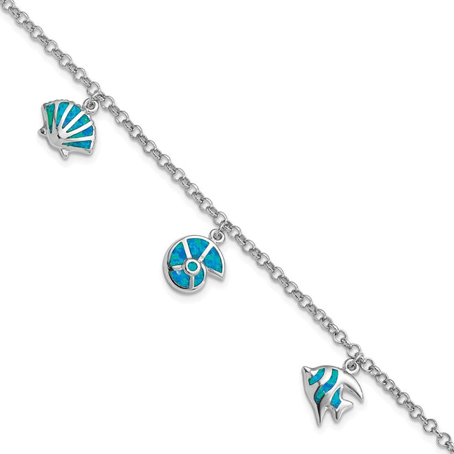 Sterling Silver Bracelets Style QG3989 - Classique Jewelry Inc.