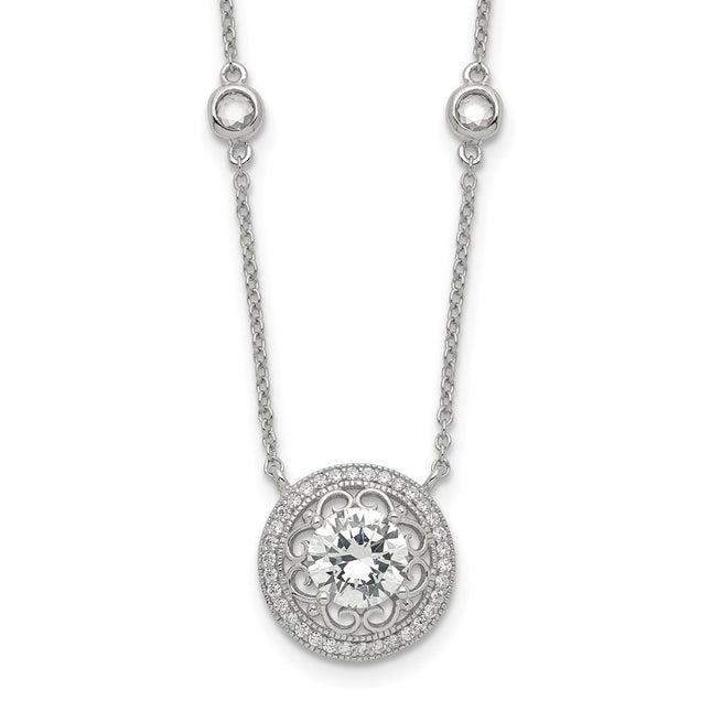 Sterling Silver Pendants Style QG4058 - Classique Jewelry Inc.