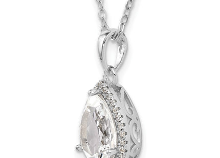Sterling Silver Jewelry Style QG4069APR - Classique Jewelry Inc.