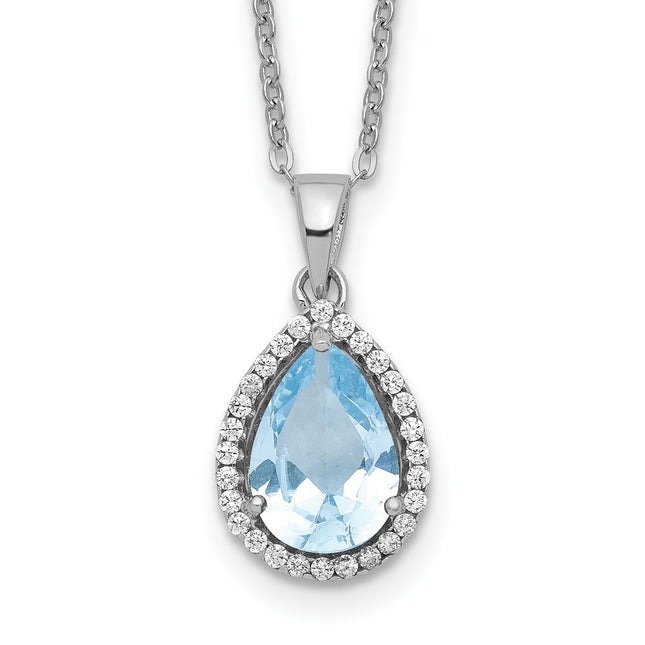 Sterling Silver Jewelry Style QG4069MAR - Classique Jewelry Inc.