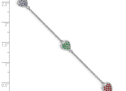 Sterling Silver Bracelets Style QG4080 - Classique Jewelry Inc.