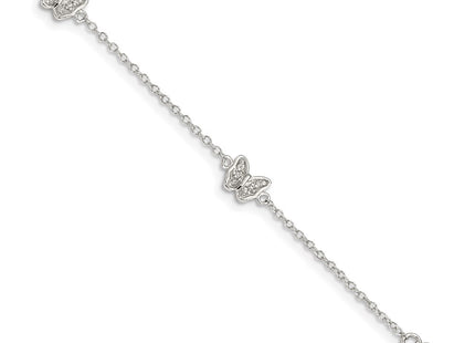 Sterling Silver Bracelets Style QG4098 - Classique Jewelry Inc.