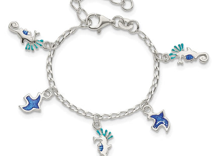 Sterling Silver Bracelets Style QG4099 - Classique Jewelry Inc.