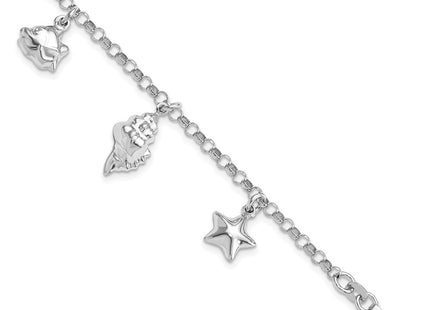 Sterling Silver Bracelets Style QG4205 - Classique Jewelry Inc.