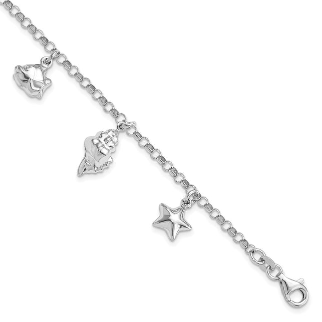 Sterling Silver Bracelets Style QG4205 - Classique Jewelry Inc.