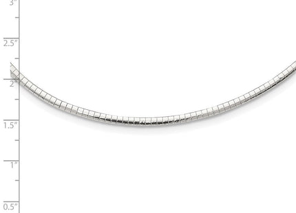 Sterling Silver Cubetto Necklace (Style QG4222-16)