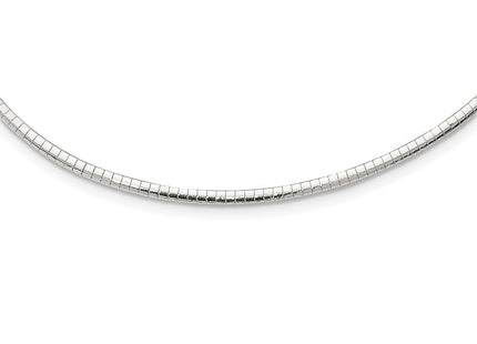 Sterling Silver Cubetto Necklace (Style QG4222-16)