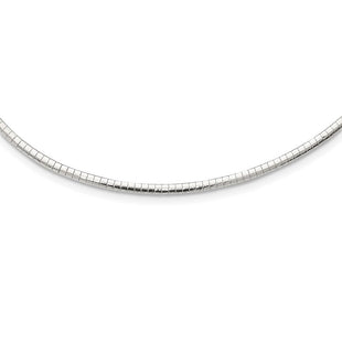 Sterling Silver Cubetto Necklace (Style QG4222-16)