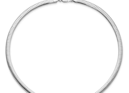 Sterling Silver Rhodium-plated w/2in. Ext Cubetto Chain (Style QG4224R-16)