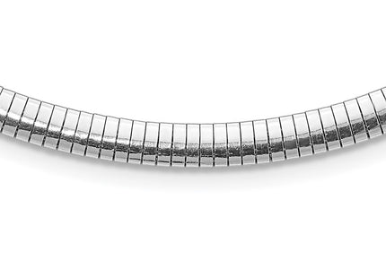 Sterling Silver Rhodium-plated w/2in. Ext Cubetto Chain (Style QG4224R-16)