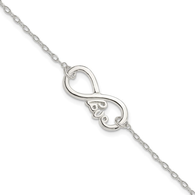 Sterling Silver Bracelets Style QG4231 - Classique Jewelry Inc.