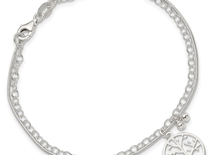Sterling Silver Bracelets Style QG4235 - Classique Jewelry Inc.