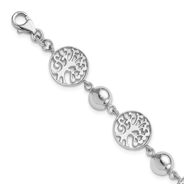 Sterling Silver Bracelets Style QG4236 - Classique Jewelry Inc.