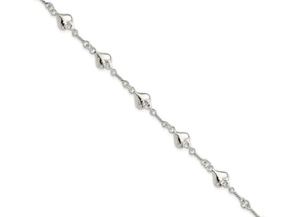 Sterling Silver Bracelets Style QG4246 - Classique Jewelry Inc.
