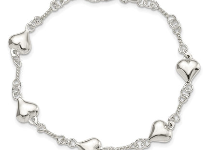 Sterling Silver Bracelets Style QG4246 - Classique Jewelry Inc.