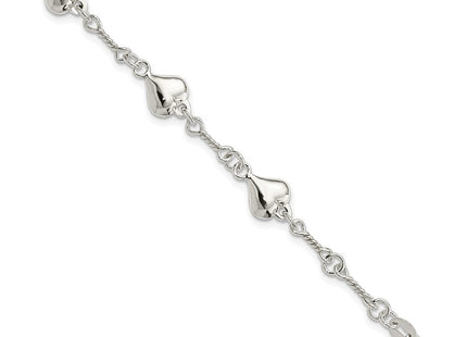 Sterling Silver Bracelets Style QG4246 - Classique Jewelry Inc.