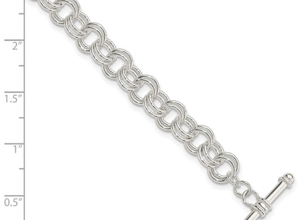 Sterling Silver Bracelets Style QG4259 - Classique Jewelry Inc.