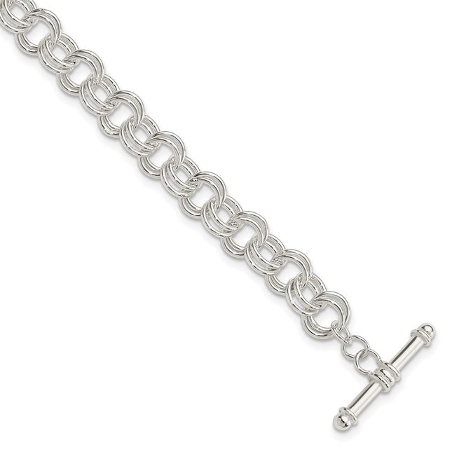 Sterling Silver Bracelets Style QG4259 - Classique Jewelry Inc.