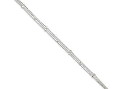 Sterling Silver Bracelets Style QG4268 - Classique Jewelry Inc.