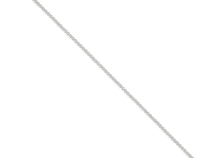 Sterling silver anklet, alternate view