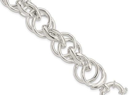 Sterling Silver Bracelets Style QG4479 - Classique Jewelry Inc.