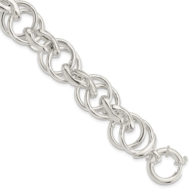 Sterling Silver Bracelets Style QG4479 - Classique Jewelry Inc.