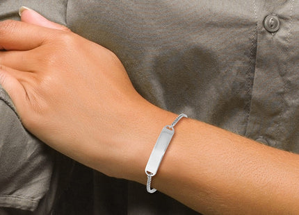 Sterling Silver Bracelets Style QG4530 - Classique Jewelry Inc.