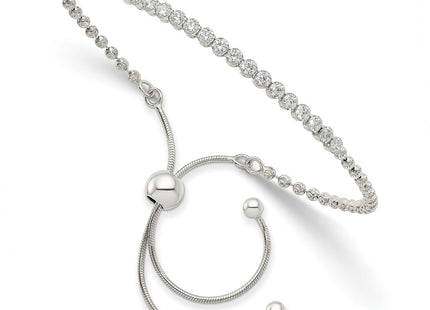 Sterling Silver Bracelets Style QG4545 - Classique Jewelry Inc.
