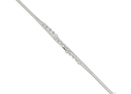 Sterling Silver Bracelets Style QG4559 - Classique Jewelry Inc.
