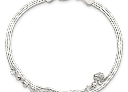 Sterling Silver Bracelets Style QG4559 - Classique Jewelry Inc.