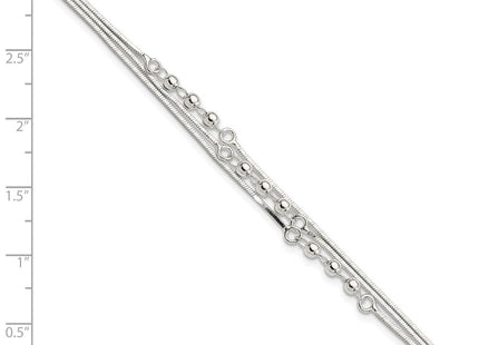Sterling Silver Bracelets Style QG4559 - Classique Jewelry Inc.