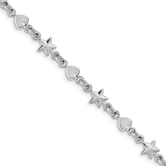 Sterling Silver Bracelets Style QG4592 - Classique Jewelry Inc.