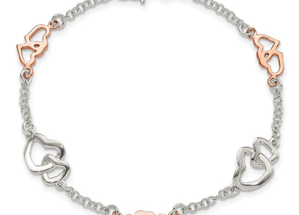 Sterling Silver Bracelets Style QG4608 - Classique Jewelry Inc.