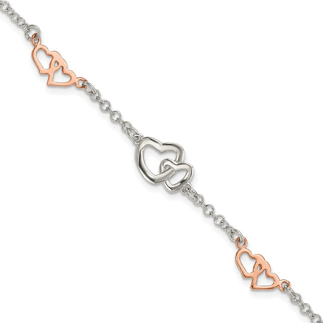 Sterling Silver Bracelets Style QG4608 - Classique Jewelry Inc.
