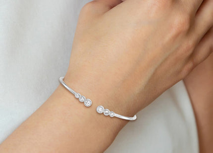 Sterling Silver Bracelets Style QG4623 - Classique Jewelry Inc.