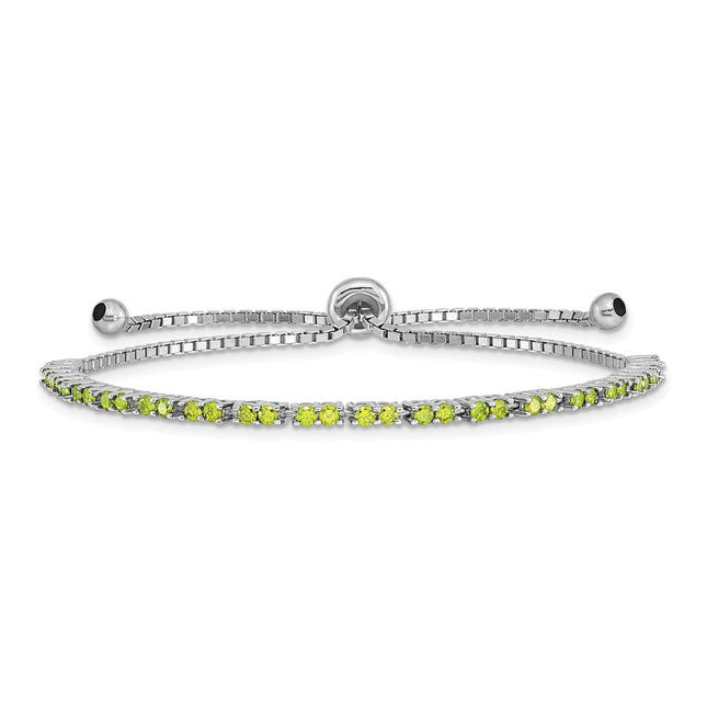 Sterling Silver Bracelets Style QG4757AUG - Classique Jewelry Inc.