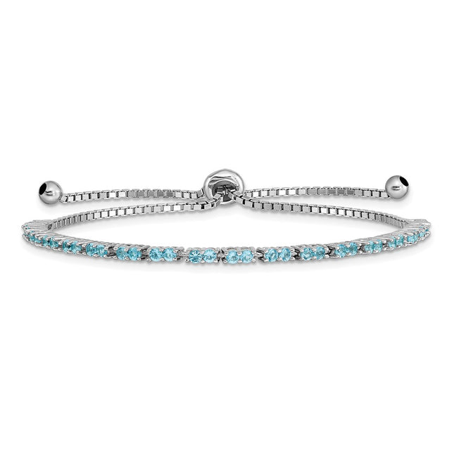 Sterling Silver Bracelets Style QG4757DEC - Classique Jewelry Inc.