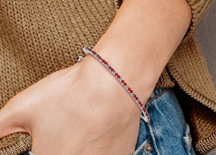 Sterling Silver Bracelets Style QG4757JUL - Classique Jewelry Inc.