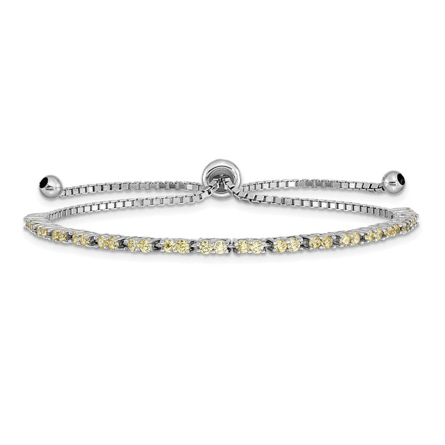 Sterling Silver Bracelets Style QG4757NOV - Classique Jewelry Inc.