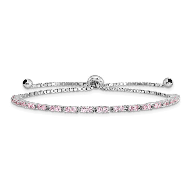 Sterling Silver Bracelets Style QG4757OCT - Classique Jewelry Inc.